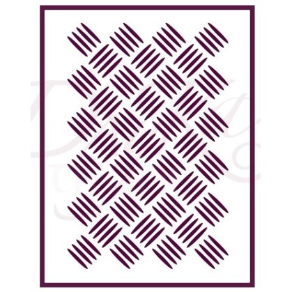 STENCIL A4 ROMBOS RALLADOS...