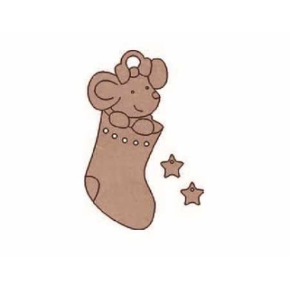 SILUETA DE DM RATON EN BOTA...