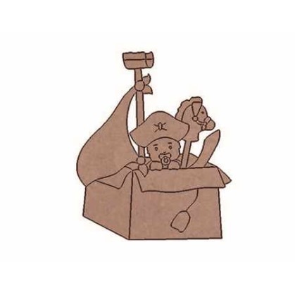 SILUETA DE DM PIRATA CON...