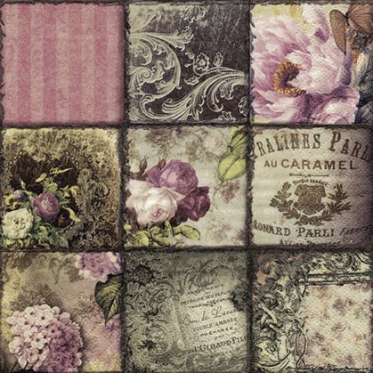 SERVILLETA 33X33CM VINTAGE...