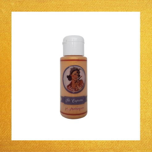 Pintura Decoración, tienda, muebles Técnica Metalizado Oro Amarillo Mary Paint  250ml