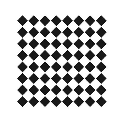 Stencil Rombos 25X25