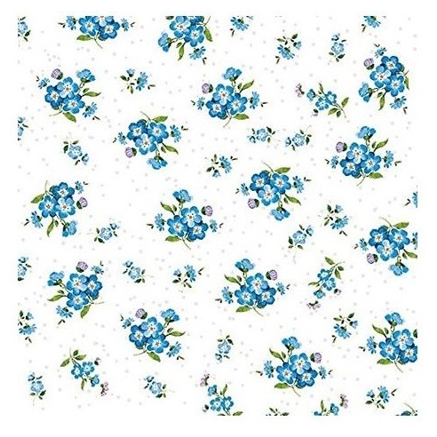 servilleta No me olvides azules