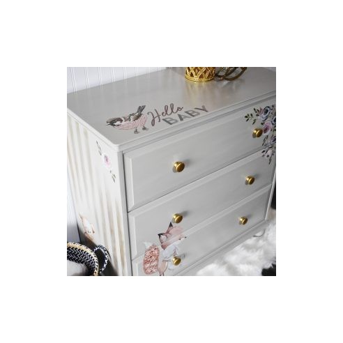 REDESIGN DECOR TRANSFER HELLO BABY 55.8 X 76.2