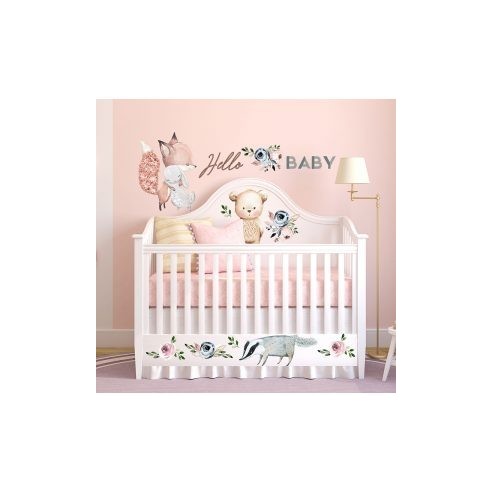 REDESIGN DECOR TRANSFER HELLO BABY 55.8 X 76.2