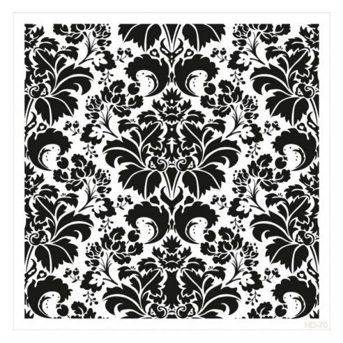 STENCIL FONDO ADAMASCO TUPIDO 25X25