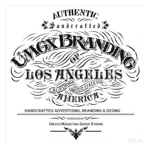 STENCIL LOS ANGELES 25X25