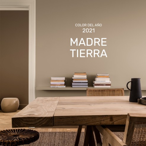 PINTURA PARED MADRE TIERRA MATE COLOR 2021