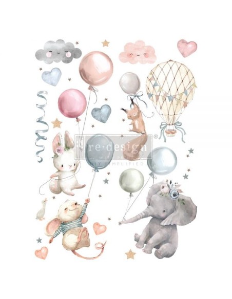 REDESIGN DECOR TRANSFER SWEET DREAMS 55.8 X 76.2