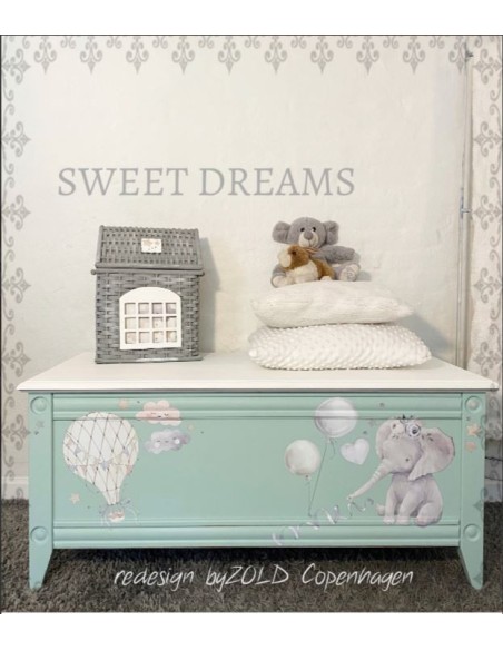REDESIGN DECOR TRANSFER SWEET DREAMS 55.8 X 76.2