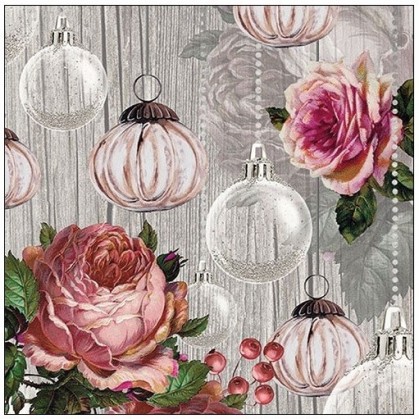Servilleta ROSES AND BAUBLES