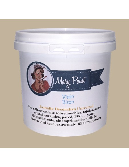 Pintura Decoración, tienda, muebles Técnica Visón Mary Paint chalk paint 250ml