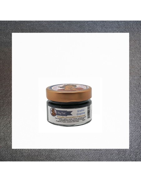 Pintura Decoración, tienda, muebles Técnica Metalizado Grafito Mary Paint  250ml