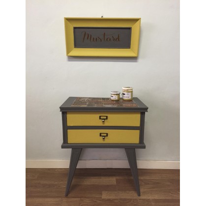 Pintura Decoración, tienda, muebles Técnica Mostaza Mary Paint chalk paint 250ml 2