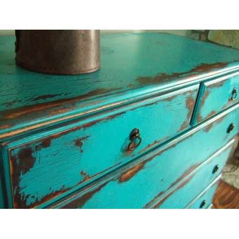 Pintura Decoración, tienda, muebles Técnica Verde Caribe Mary Paint chalk paint 250ml