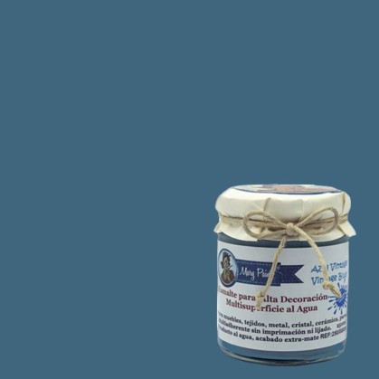 Pintura Decoración, tienda, muebles Técnica Azul Vintage Mary Paint chalk paint 250ml