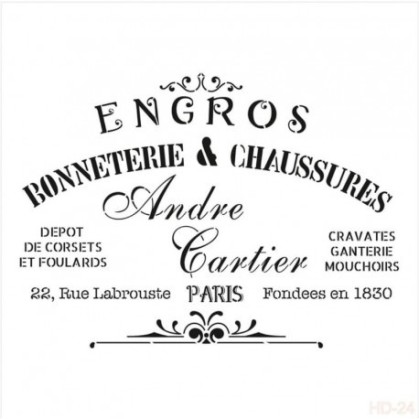 Stencil Engros André...