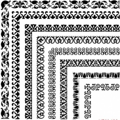 Stencil ESQUINAS 25X25cm