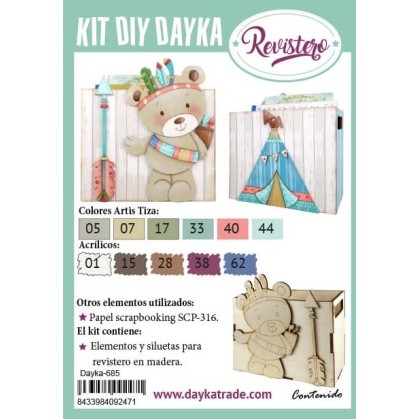 KIT DIY REVISTERO INFANTIL...