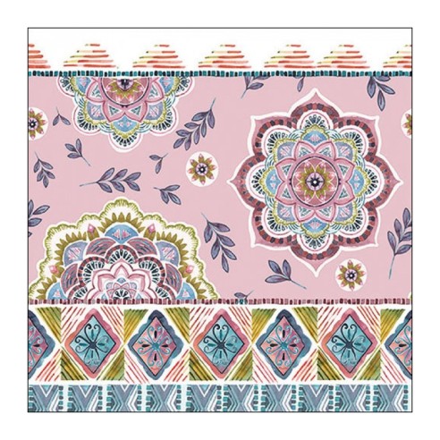 Servilleta Boho rose