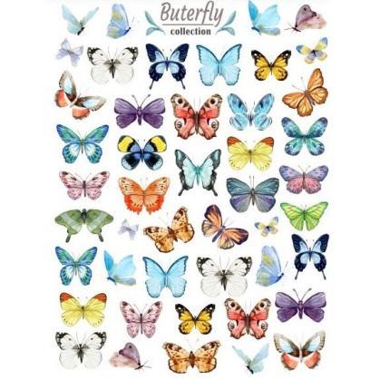 PAPEL DECOUPAGE MARIPOSAS...