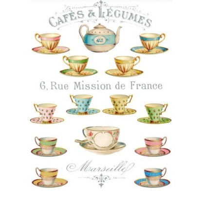 PAPEL DECOUPAGE CUP COFFEE...