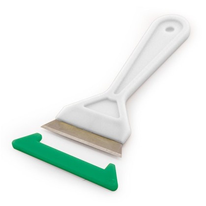 rasca pintura y vidrio...