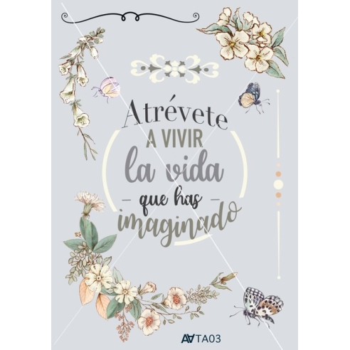 TRANSFERS ATREVETE A VIVIR A4 TA003