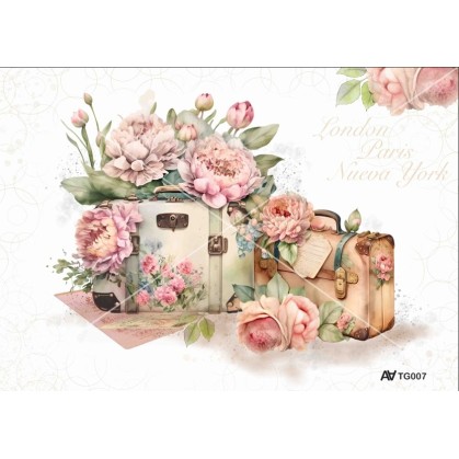 TRANSFERS MALETAS VINTAGE... 2