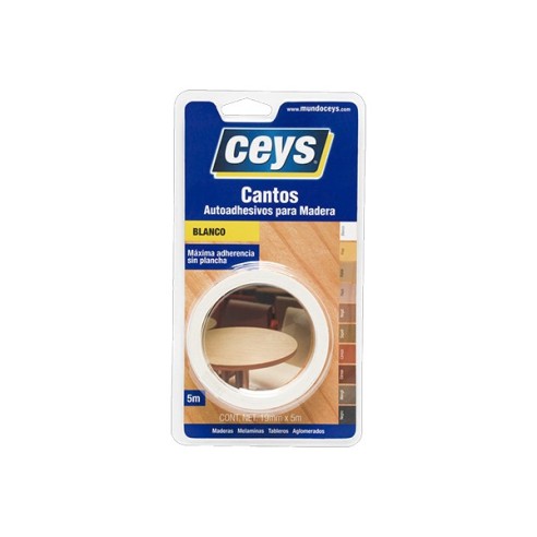 Canto para madera Blanco CEYS 5x19