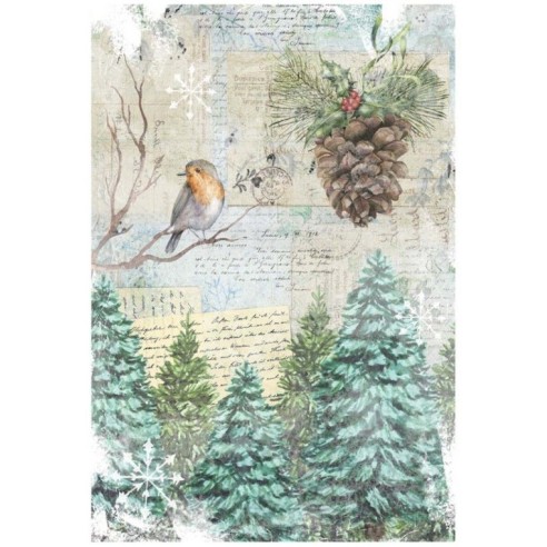 Papel de Arroz ARBOL NAVIDAD 888